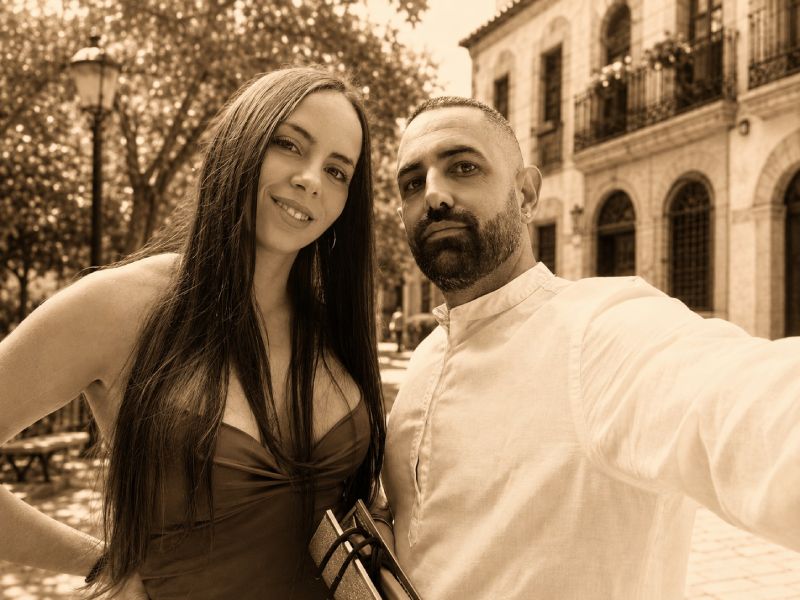 Foto de Lorena y Luis